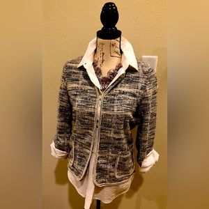 Max Studio Tweed Blazer-Size Small